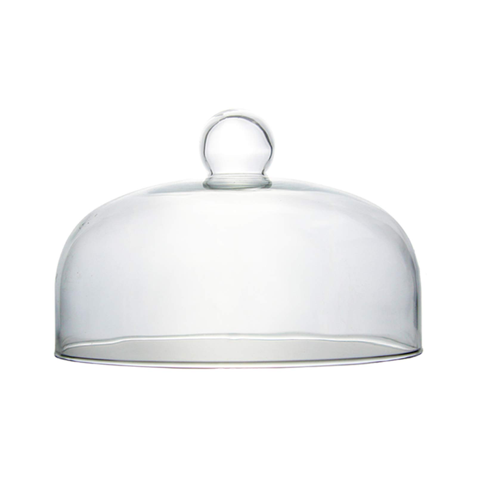 Copertura per Alimenti, Campana Coperchio Microonde,Cupola per Torta,Copertura a Cupola in Vetro Resistente,Coperchi per Conservazione Alimenti Riutilizzabili,Coperchi a Cupola per Frutta da