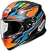 Shoei Helm NXR Stab TC-8 schwarz orange blau Motorradhelm Integralhelm, L