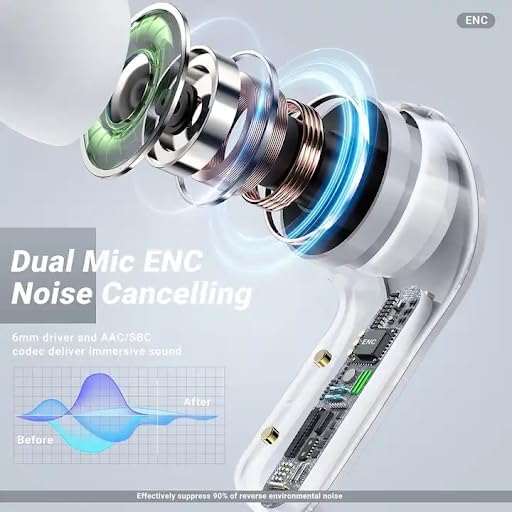 Bluetooth Ultrapods Buds with Transparent Charging Case,Mic 240 Bluetooth Headset Multicolour Bluetooth Headset (Multicolor, True Wireless) - in Ear (white) 4 51TR6Fu 13L