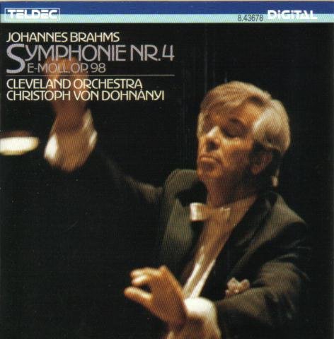Brahms: Symphonie Nr. 4 E-Moll, Op. 98 [Audio CD]