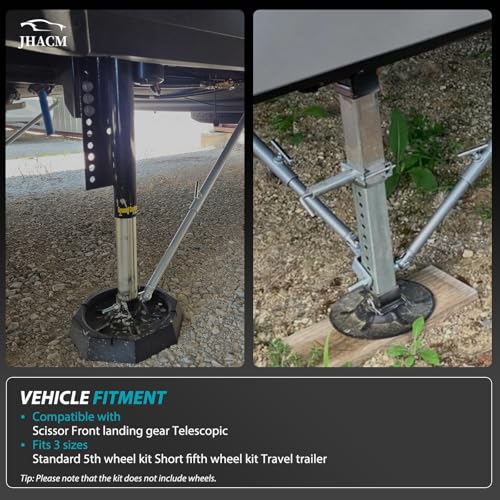 Image of JT's Strong Arm 5th Wheel Stabilizer Kit - Easy Bolt-on Install, Fits All Models, Telescoping Design, Stops Shaking, Compatible with Fifth Wheel RV and Travel Trailer