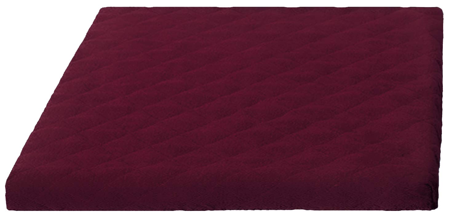 Brandsseller Waschmaschinenbezug & Trocknerbezug 60x60 cm - gepolsterter Schonbezug für Waschmaschine und Trockner – Schutzhülle mit Gummizug - Brombeere