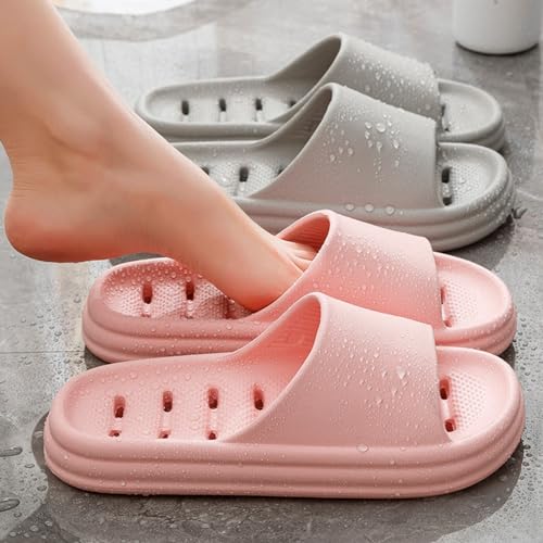 Pillow Slippers Women Men Slide Sandals Shower Shoes Soft Cloud Slides Cushion Thick Sole3