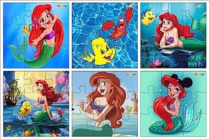 TodFod Wooden Jigsaw Puzzles Toy for Kids & Children, Areli & Friends 6 in 1 Jigsaw Puzzles 54 Pieces, Anime Cartoon Character Educational Toy (Areli & Friends) (B0D51N5NSJ) Amazon Price History, Amazon Price Tracker