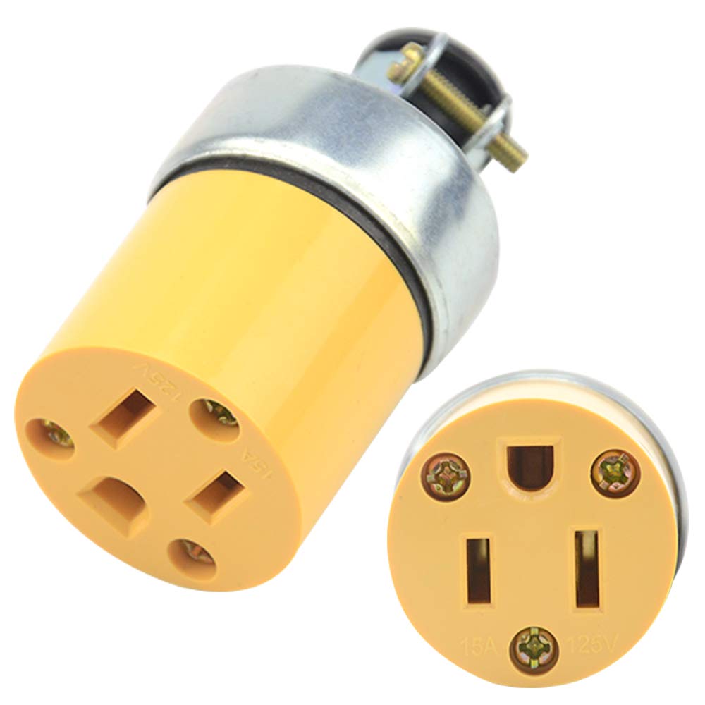 Extension Cord Round Female End Electric Extension Socket, 55 OFF