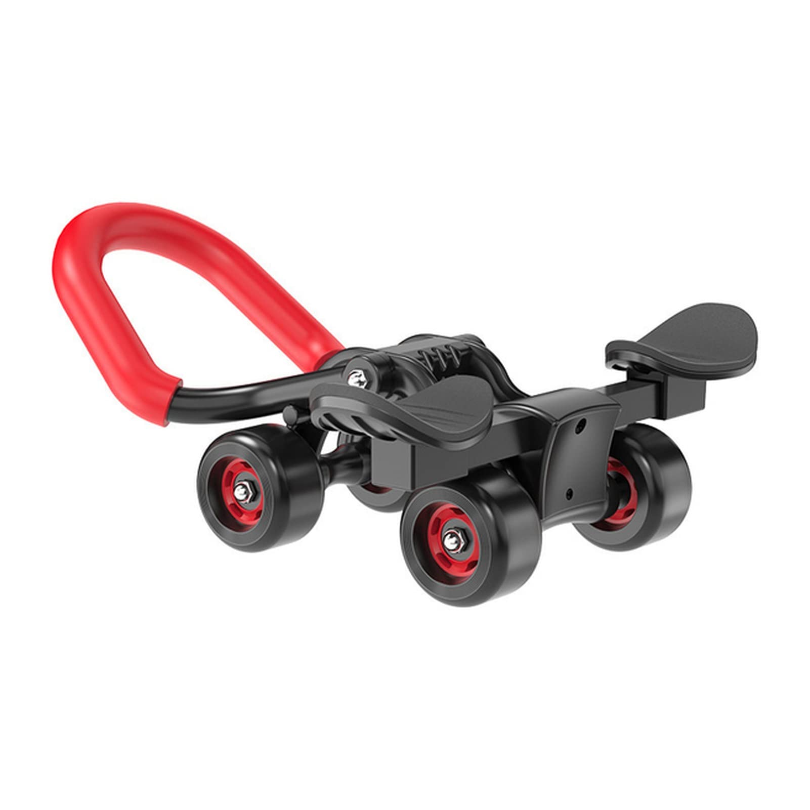 Rueda De Abdominales Abundante Roller 4 ruedas Convertible con protección for reposo for la mano for la espalda abdominal de la casa Fortalecer el entrenamiento silencioso Fitness Entrenador Rueda De