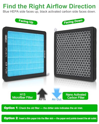 Image of CF11671 Cabin Air Filter for RAM, for Jeep, for Mazda Activated Carbon Bead