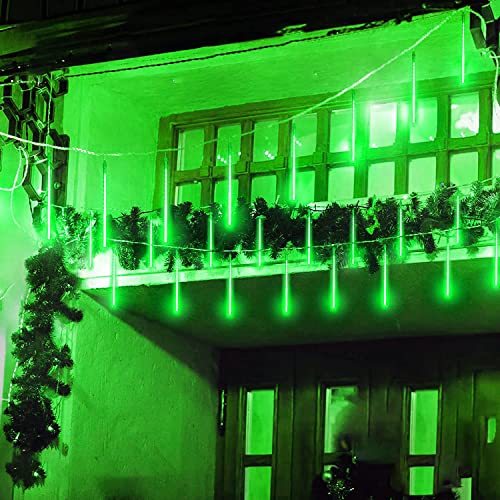 Roytong Waterproof Cascading LED Meteor Shower Rain Lights, 12 Inch 10 Tube 360