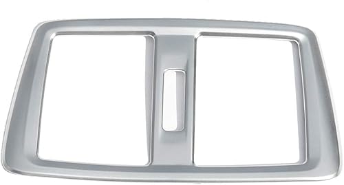 Miniatura 8 de YIWANG - Embellecedor de marco de salida de aire acondicionado trasero cromado ABS para BMW 218i Gran Tourer F46 2015-2018 Auto Accessories