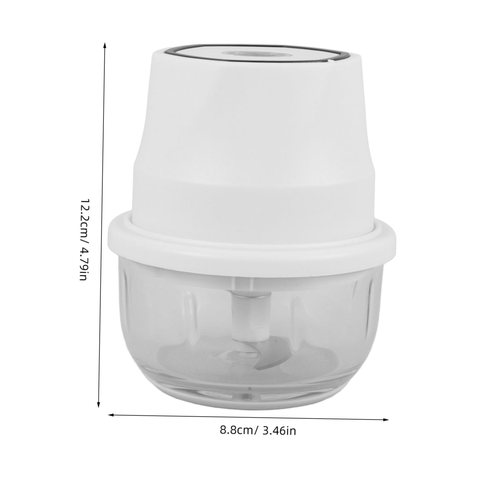 SOLUSTRE Electric Garlic Blender Food Processor Garlic Mincer Slicer for Onions Ginger Outdoor Camping Tool