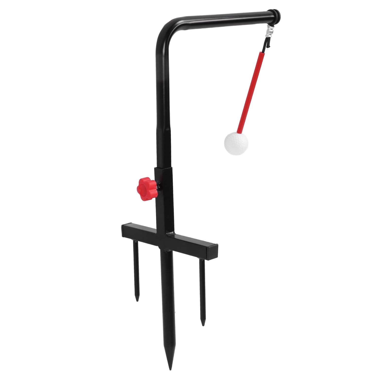 Entrenador de Swing de Golf, Entrenador de Palos Groover de Práctica de Ajustable para Todas Las Superficies, Uso en Interiores y Exteriores |Construcción Duradera de Hierro, Diseño