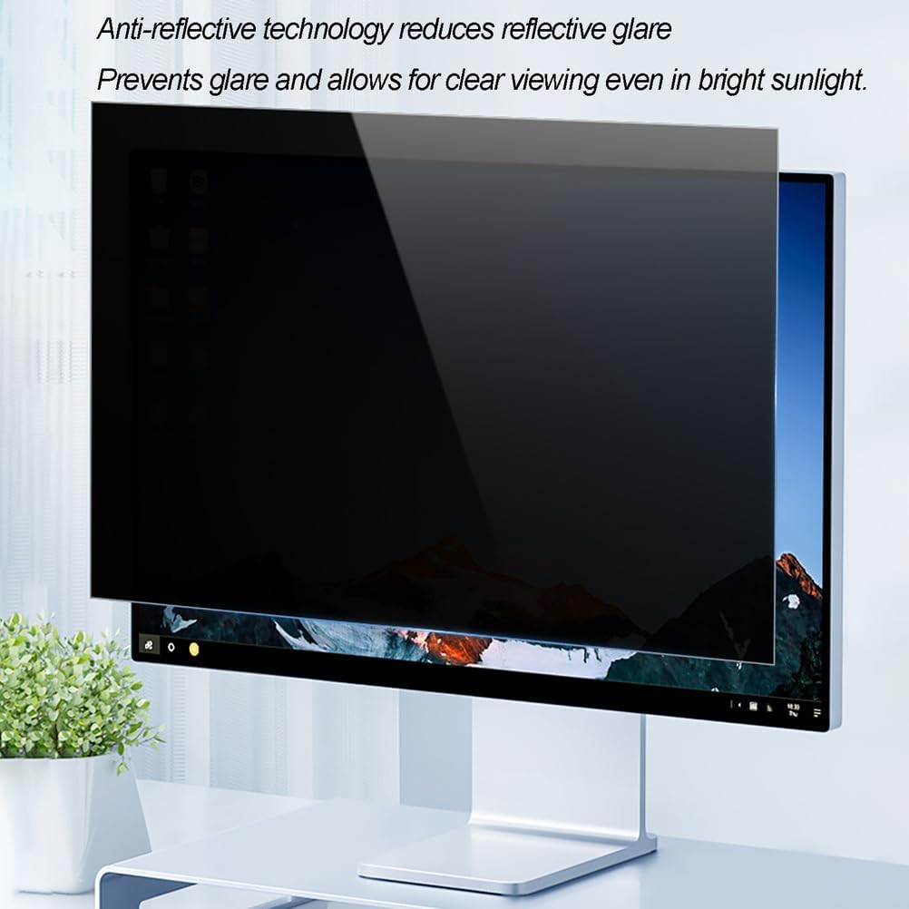 Anti Glare Anti-Peeping Film 15.1-18.5 inch Computer Privacy Screen Protector for 4:3 16:10 16:9 5:4 Aspect HDTVs Computer Monitor LED Screen,15.1in 4:3