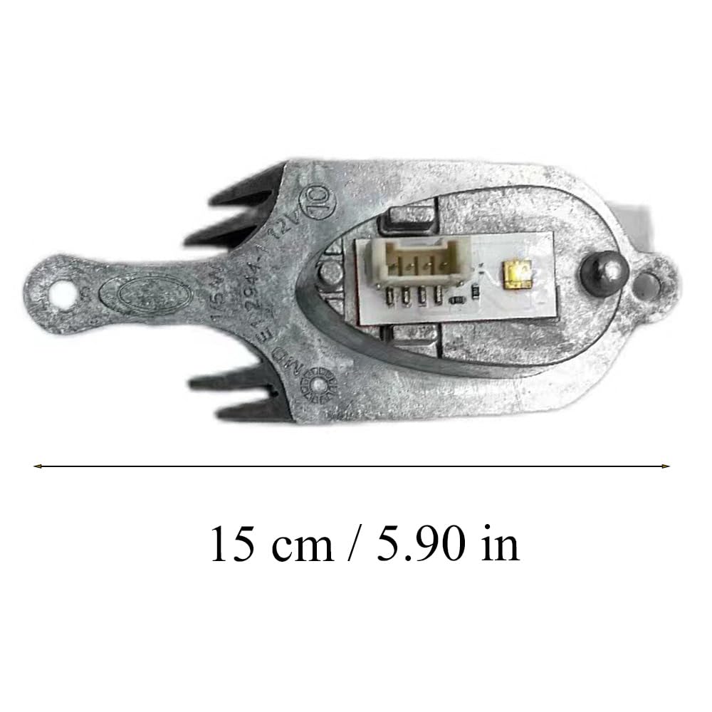 Riloer Modulo luce di marcia diurna DRL LED con dissipatore di calore compatibile con Audi A1 S1 8X 2011-2014 8X0998475 stile lungo