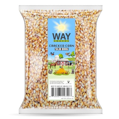 Office Roast Cracked Corn for Animals 5 lb Bag –