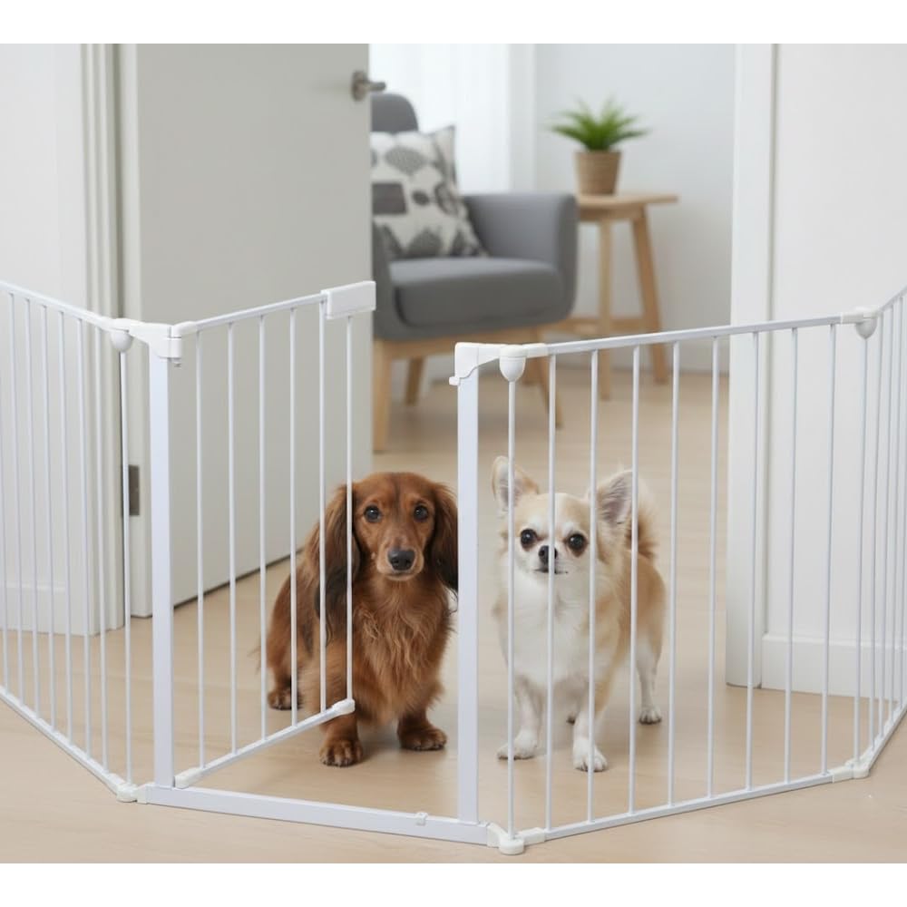 Amazon.co.jp: ハースゲート 6面 ドア付き (高さ75cm) 置くだけ ペット