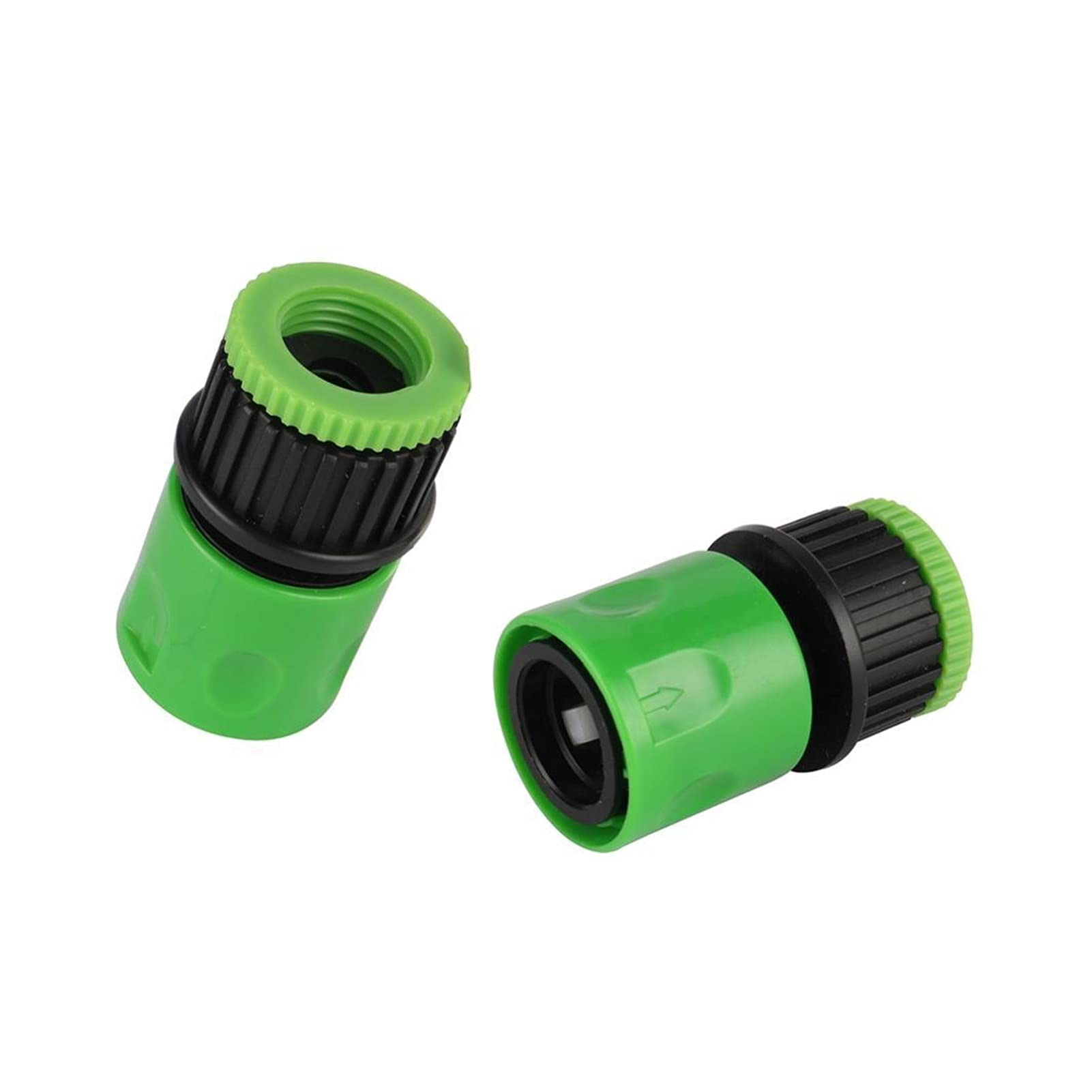 Adapter złącza węża 1,9 cm - trwałe szybkozłączka 1,3 cm do 1,9 cm gwintowane złącze kranu 2-pak złącze pistoletu na wodę dla wydajnego systemu nawadniania ogrodu