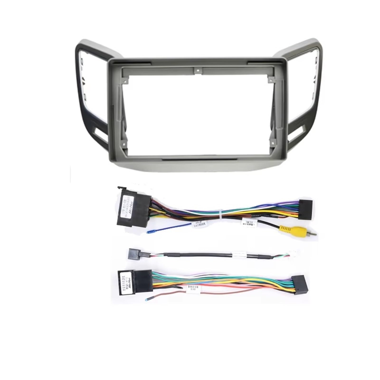 Per CHANA Per CS15 2016 Fascia Per Auto Adattatore Montaggio Audio Pannello Automatico Cornice DVD Cruscotto Cablaggio 9 Pollici Autoradio mascherina(9INCH Frame A Cable)