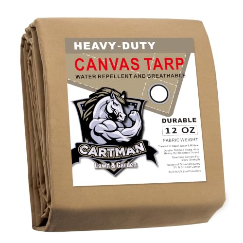 CARTMAN 10x12 Canvas Tarp