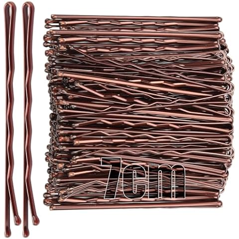 Mbsomnus 7cm Brown Hair Grips - 50pcs Cover