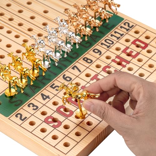 Juego de Mesa Horse Race Game Board para Adultos miniatura 6