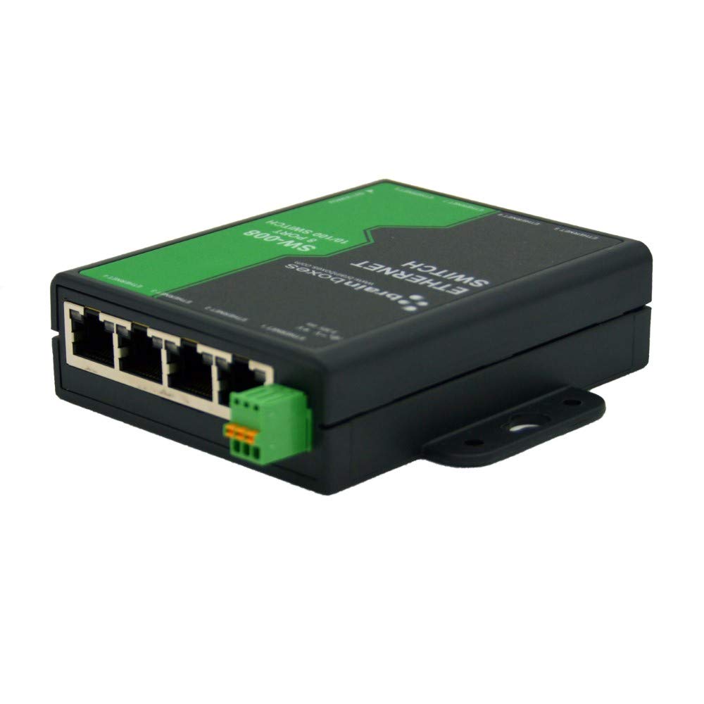 Amazon.com: Brainboxes 8 Port Unmanaged Ethernet Switch Wall
