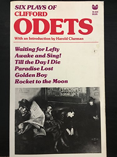 Six plays of Clifford Odets (A Black cat book ;... 039417092X Book Cover