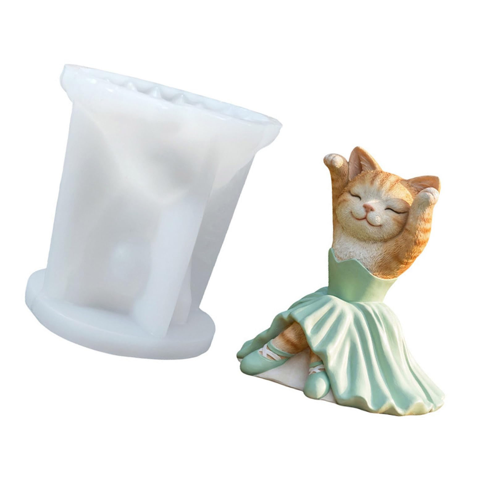 Kaeltsyn Multipurpose Resin for Soap and Chocolate Crafting with Detailed Animal Shape Like Bear and Rabbits Detailed Carving
