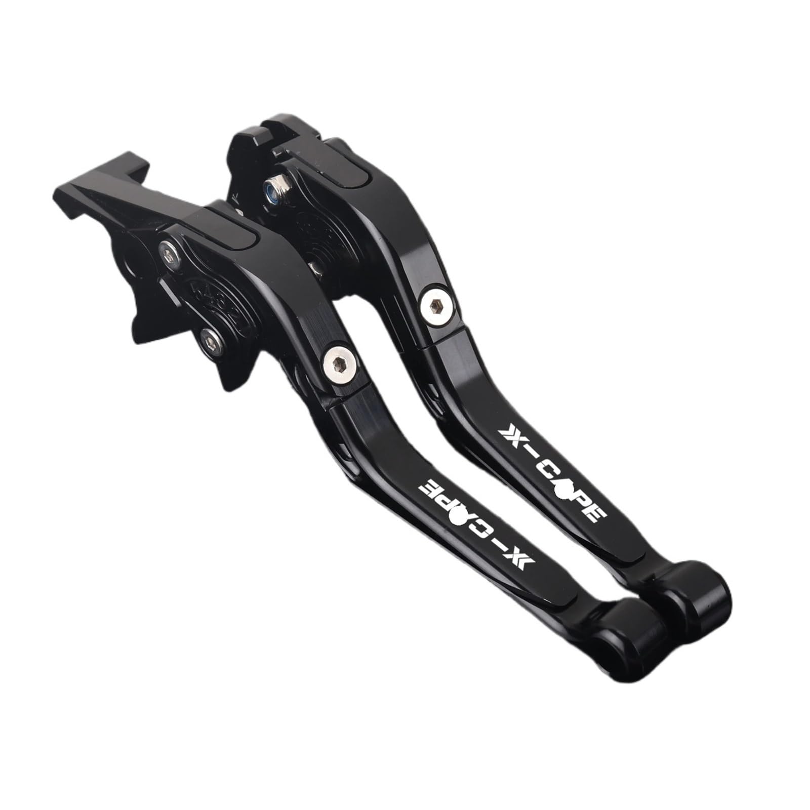 KTEBNWOSD for Morini X-Cape 650 649 X Motorcycle CNC Adjustable Folding Brake Lever Clutch Lever Set Handle Guard Levers Brake Clutchs Levers