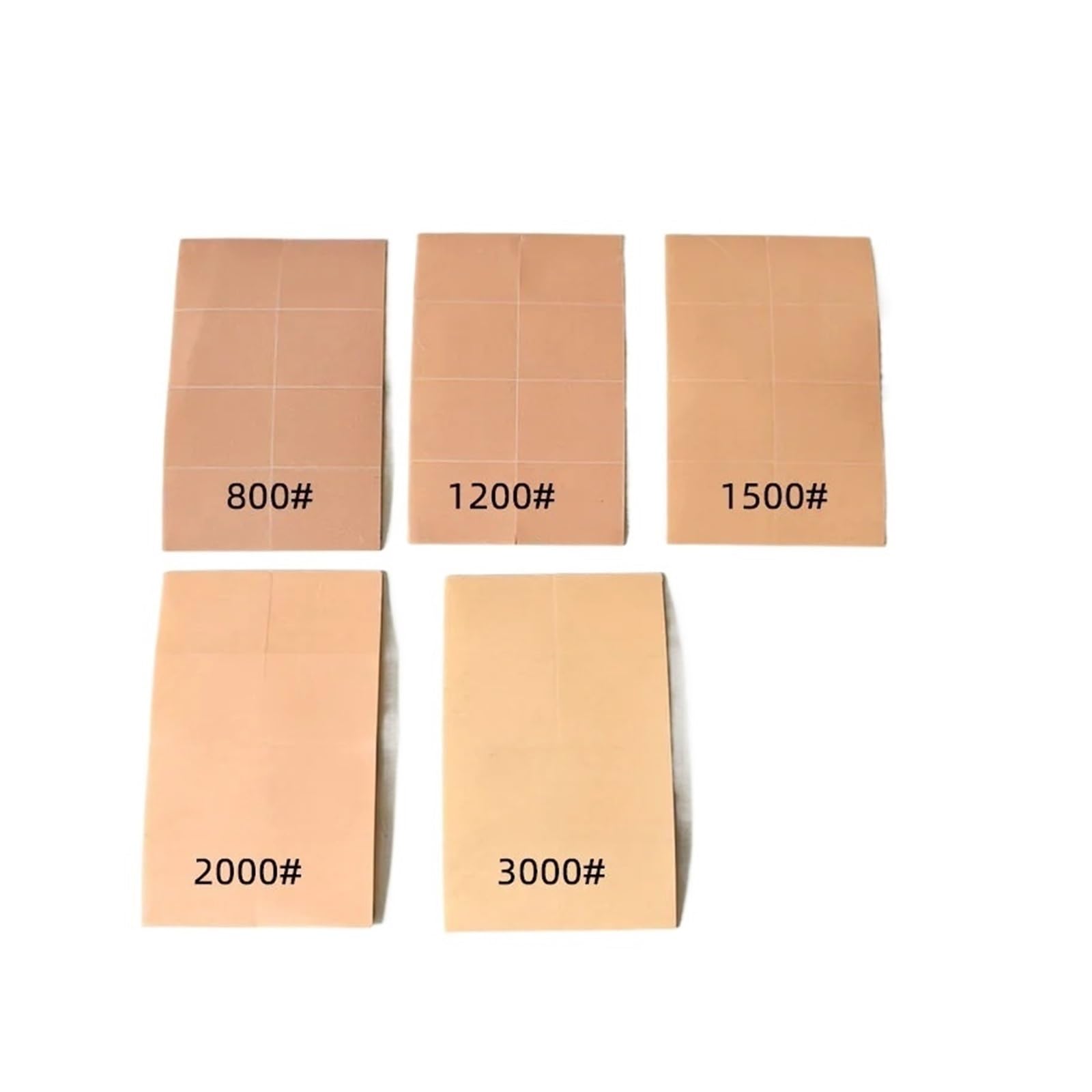 Papel de lija cuadrado, superficie pintura, manchas polvo, flacidez, eliminación arañazos, pulido y embellecimiento, 10 Uds Adecuado para lijar muebles, madera y metal(3000 grit 25pcs)