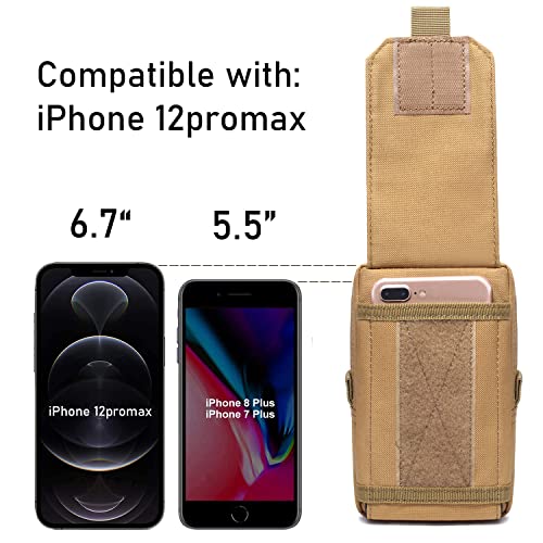 Tactical Molle Edc Pouch Cellphone Pouch Holder Utility Gadget Organizer Bag (Black) #TOP3