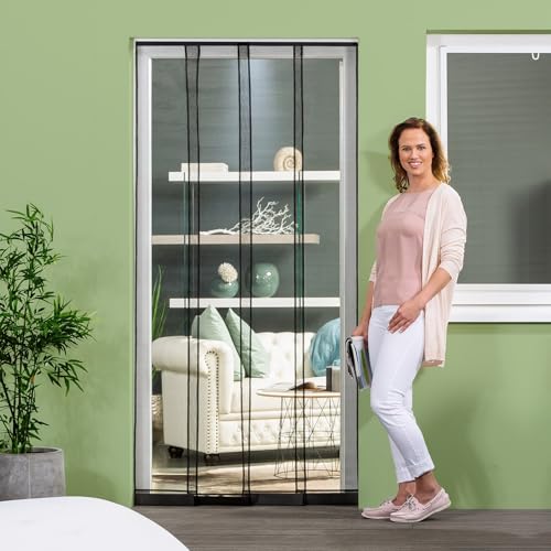 empasa Wirksamer Insektenschutz: Lamellenvorhang Fliegenvorhang aus...