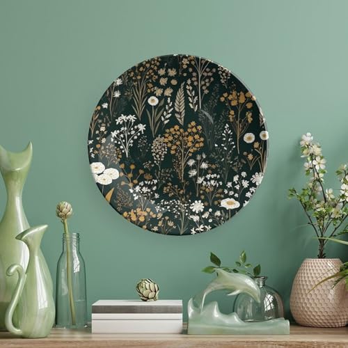 Plato decorativo Many Flowers and Plants de Bone China 6in miniatura 5