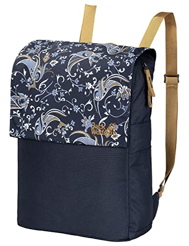 Jack Wolfskin 2008701 Damen LYNN PACK bequemer Daypack, midnight blue all over, ONE SIZE