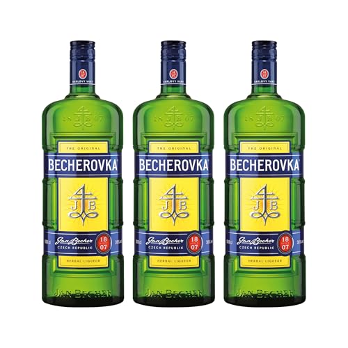Becherovka Liköre mild Tschechien inkl. FeinWert E-Book (3 x 1 l)