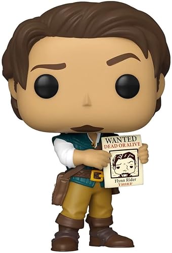 Funko - Disney Tangled - Figura de vinilo Flynn Pop! - Exclusivo de anime AAA