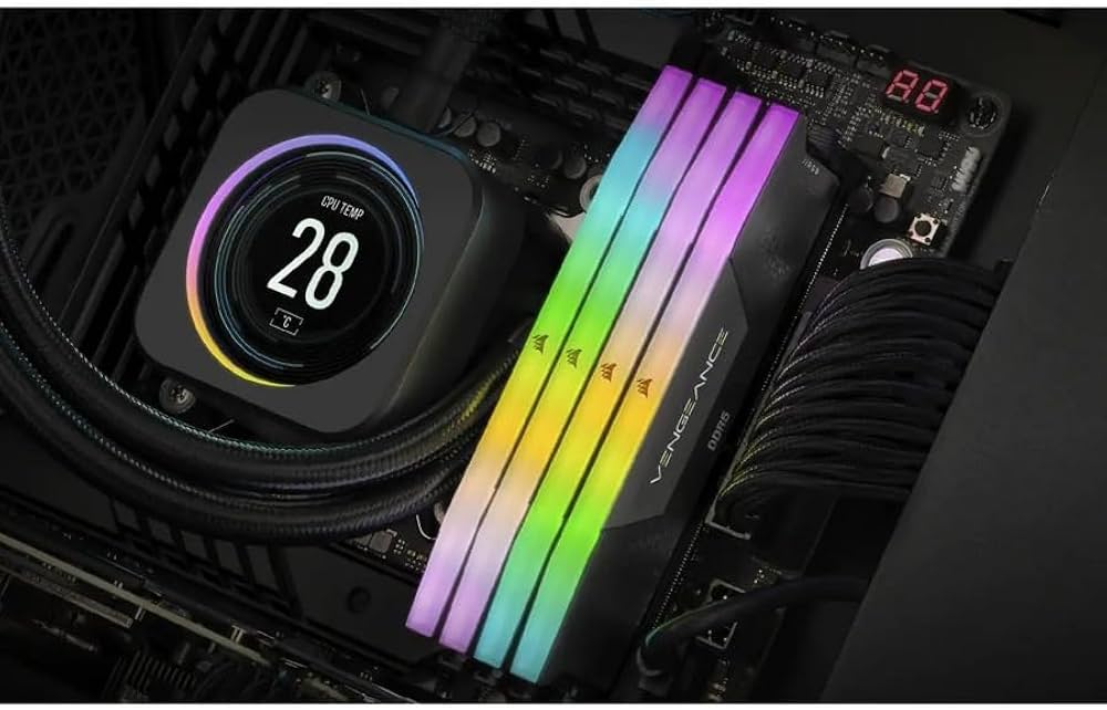 メモリー CORSAIR DDR5-6000MHz VENGEANCE RGB 32GB Amazon.in: Buy CORSAIR VENGEANCE RGB DDR5 RAM 32GB (2x16GB