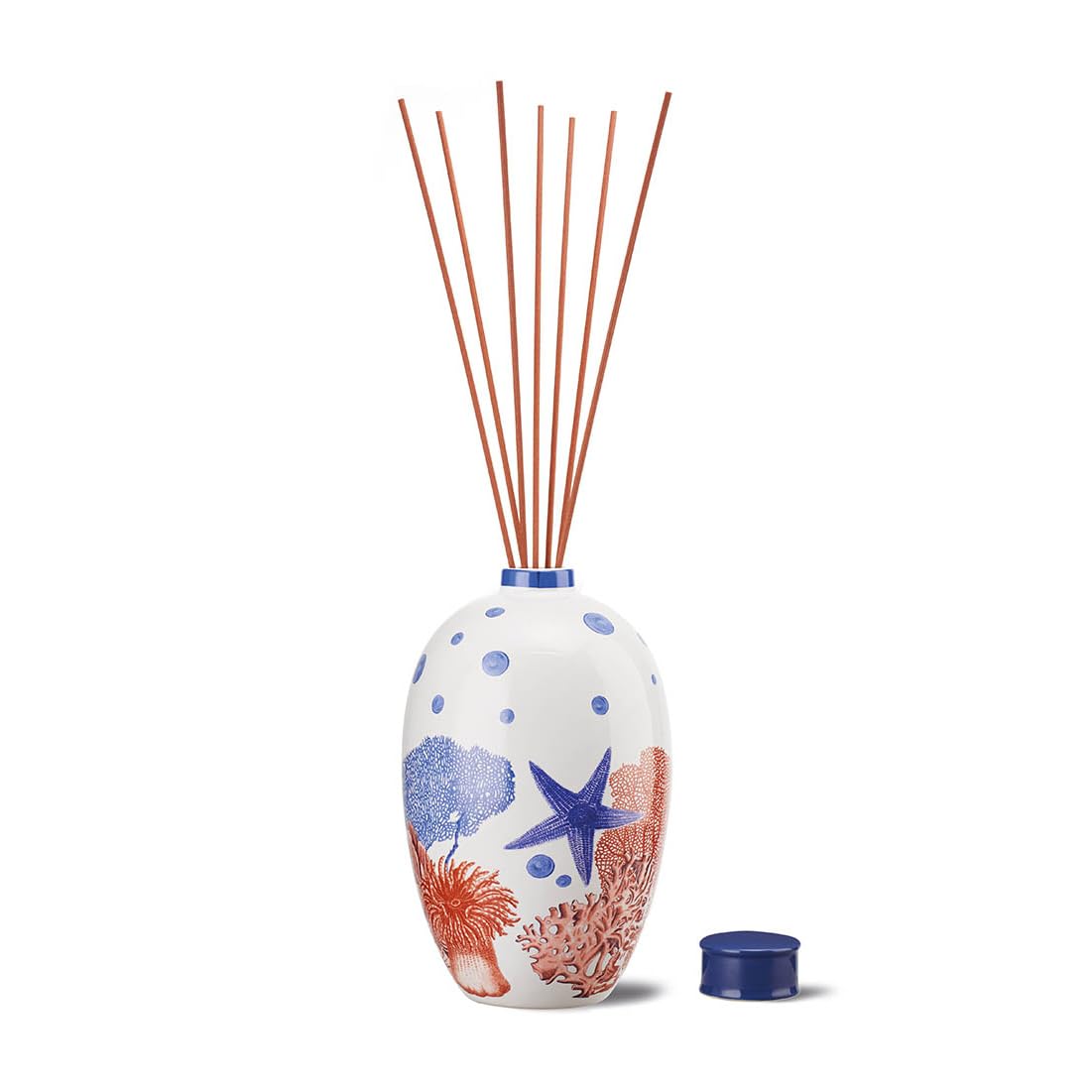 Naxos - Vaso In Ceramica Diffusore Di Essenze Con Bastoncini L'oca Nera