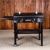 Blackstone 1517 28 Omnivore Griddle with Hard Cover, Powder Coated Steel, Black
