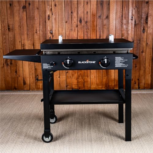 Blackstone 1517 28” Omnivore Griddle with Hard Cover, Powder Coated Steel, Black - image 4