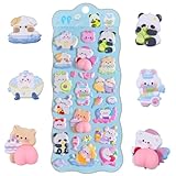 投げ売り堂（フィギュア）- ぷにぷに ピーチおしりシール 3D立体 ぷくぷく 柔らかいPVC製 かわいい ごほうびシール 手帳 ノート スマホ ボトル デコレーション 浮き出るレリーフステッカーパンダ