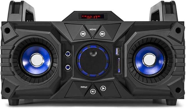 Fenton MDJ95 Portable Bluetooth Party Speaker Boombox with Built-in Battery USB MP3 100w