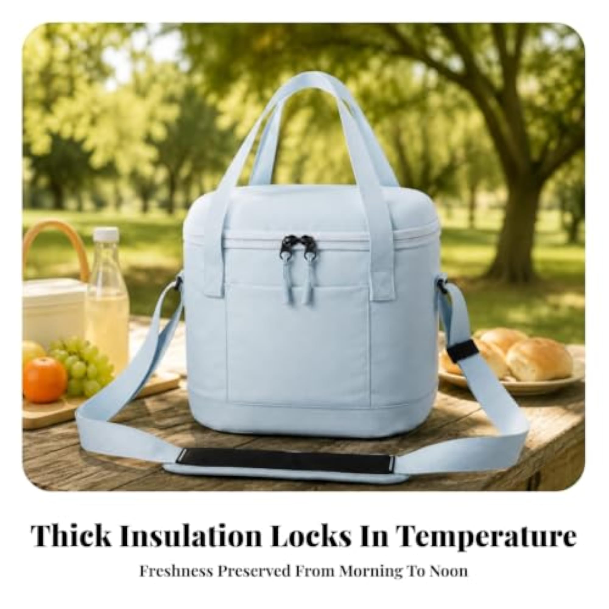 Waterproof Insulated Cooler Bag with Shoulder Strap