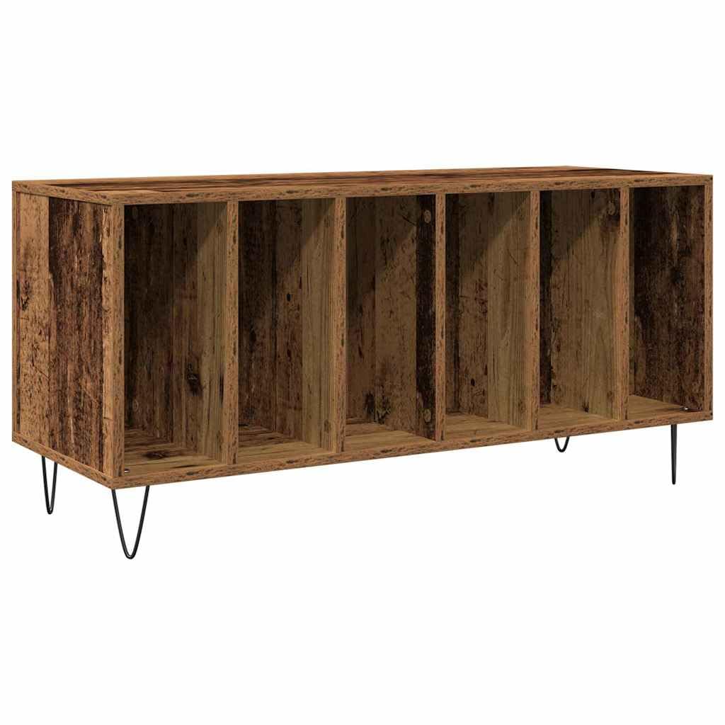 Szafka na płyty gramofonowe, materiał drewnopochodny, 100 x 38 x 48