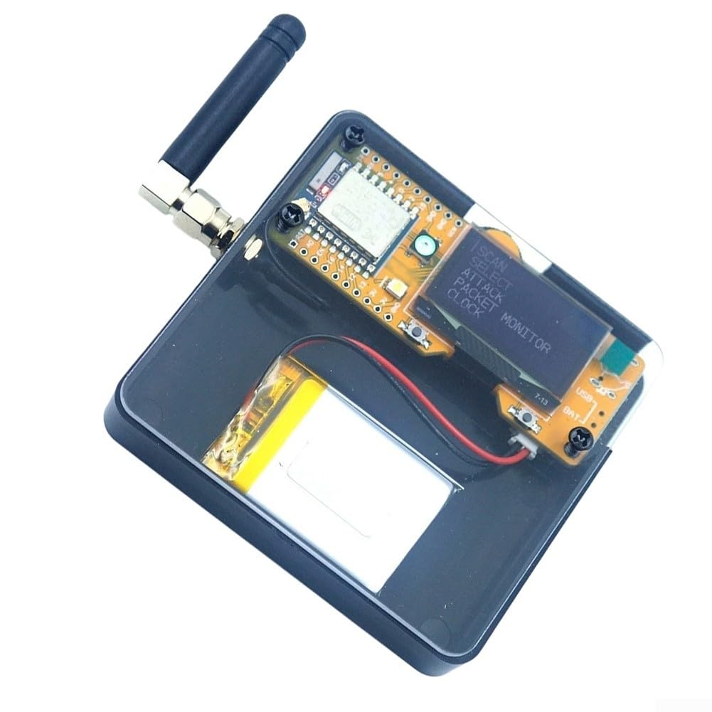 Per Mini V3 Deauther Kit Compatibile Con Per Esp8266 Scheda Di Sviluppo Compresa Porta Tipo C Per Alimentazione Mobile E Trasmissione Stabile Per Ideale Per Apprendimento Protocollo E Sviluppo