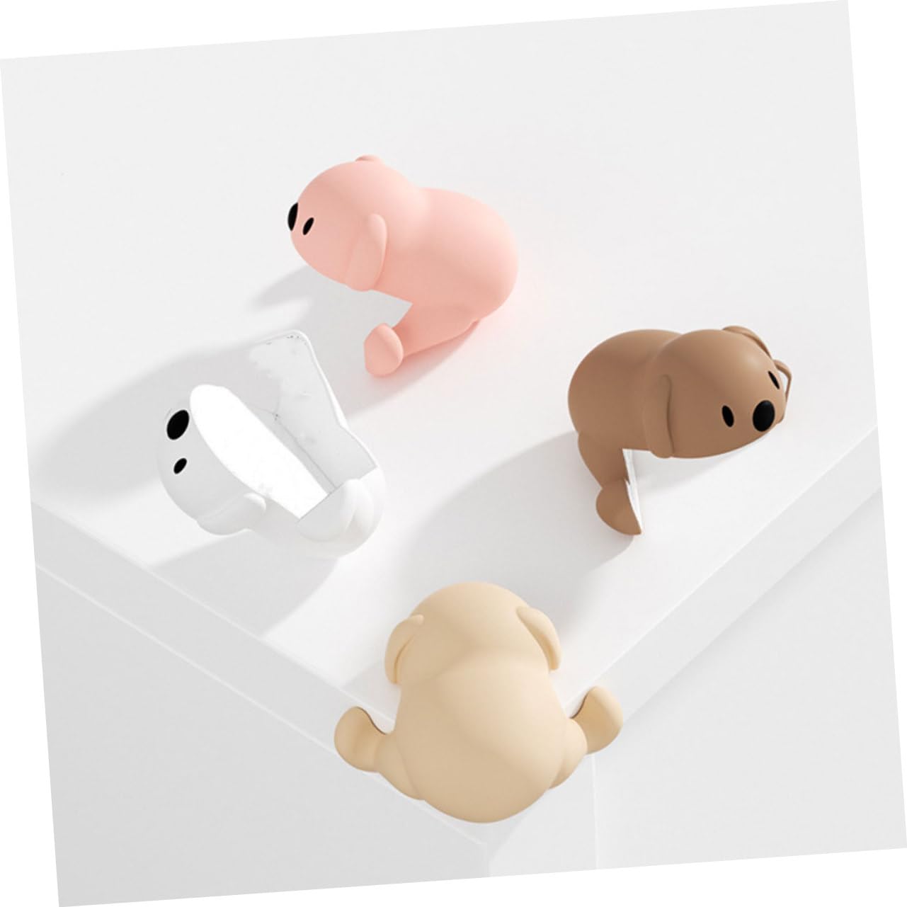 Yardwe 4 Sätze Welpe Anti-kollisionshornschutz Tafelschützer Tisch Eckenschutz Kindersicherung Corner Soft Protectors Eckschützer, Eckschutz Für Kieselgel 8 Stück * 4