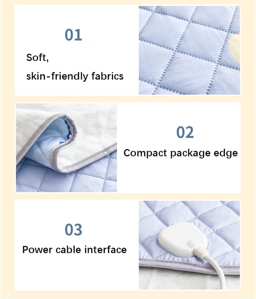 LIOONS Coperta Elettrica Coperta riscaldata King Size Coperta elettrica Doppio Controllo 4 impostazioni di Calore e 12 Ore di spegnimento Automatico Lavabile in Lavatrice Coperta Riscaldata