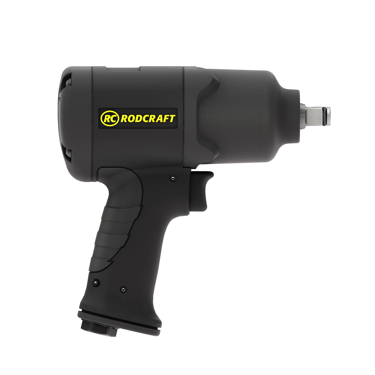 Lott-Autoteile Rodcraft RC2266 - Avvitatore ad aria compressa – quadrato 1/2 pollici, coppia massima di rilascio 1600 Nm, 9000 giri/min, ideale per officine e uso quotidiano in officina