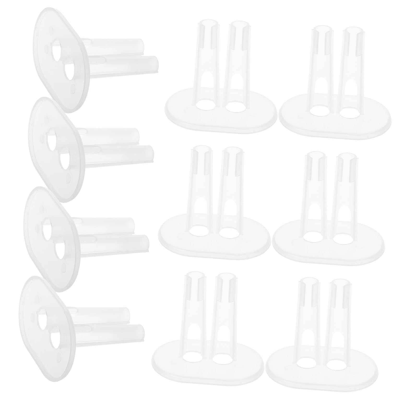 ORFOFE Doll Standing Stand Rack 10 Pcs Set Versatile for and 18-30cm Dolls