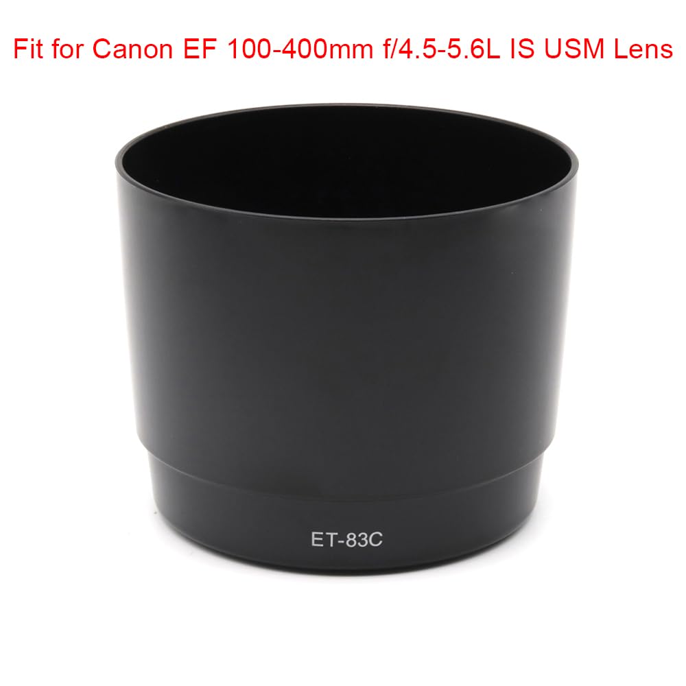 Canon 100-400mm ズームレンズ ET-83C Amazon.com : ET-83C Lens Hood for Canon EF 100-400mm f/4.5