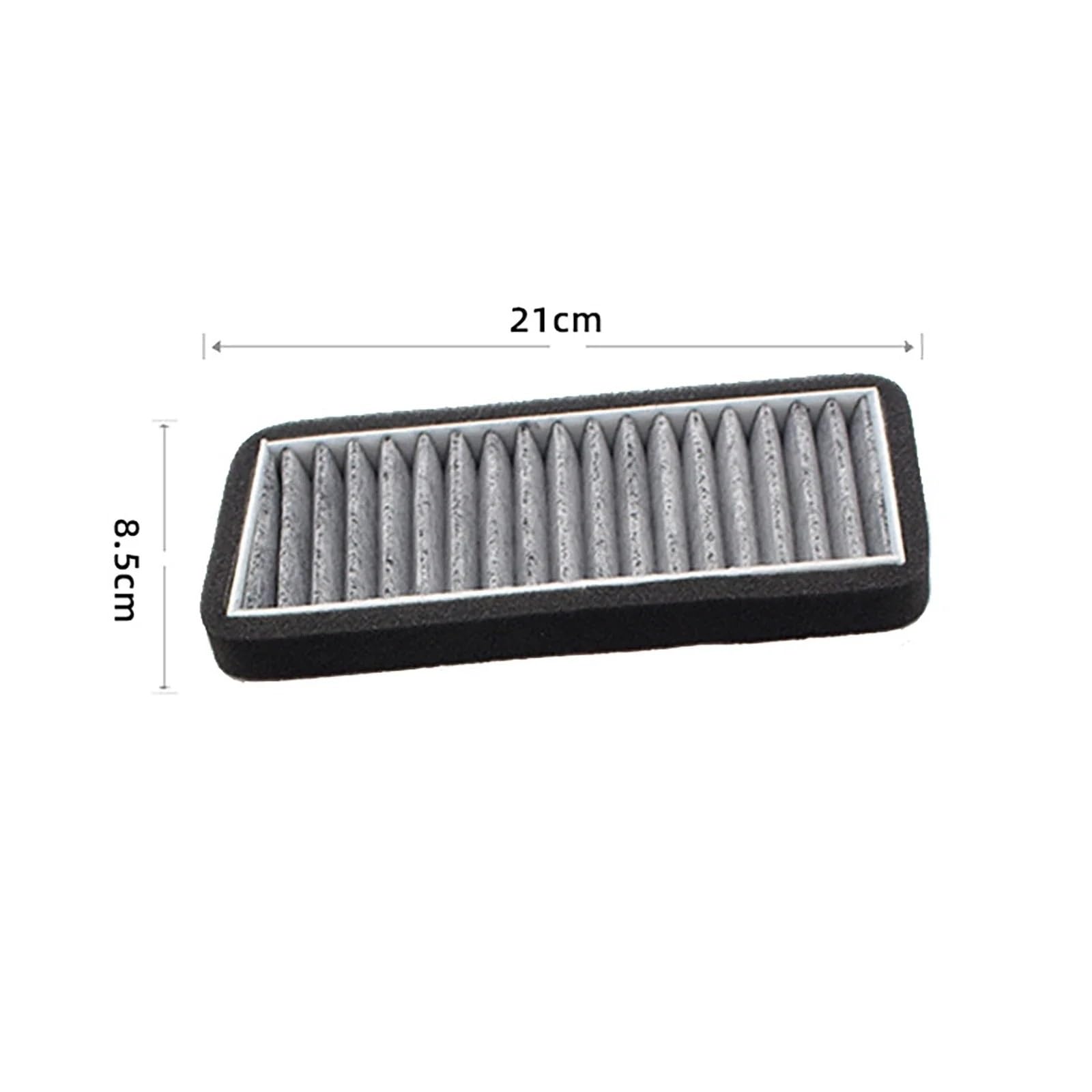 Filtro de habitáculo Compatible con Tesla modelo 3 2021-2023 filtro externo de coche entrada aire acondicionado purificador(Out filter and cover)